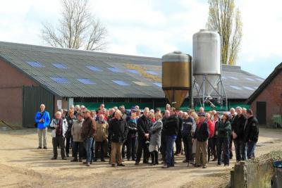 deelnemers excursie IJsselhoeven